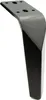 A black furniture leg on a white background. Náhled obrázku produktu