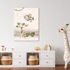 Wanddeko 50x70 cm - Kinder Bohemian - Safari - Flugzeug, Produktbild-Vorschau 3