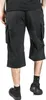 Brandit Short Herren Cody 3/4 Vintage Short schwarz XXL Produktbild-Vorschau 6
