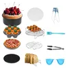 Jayseuw 12 pezzi friggitrice ad aria calda set di accessori Anteprima dell’immagine prodotto 10