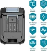 2-Pack 40V 5,0Ah Ersatzakku Für Makita BL4040 BL4040B Produktbild-Vorschau 2