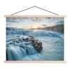 MuchoWow® Textilposter Wasserfall - Wasser - Steine - Sonne Produktbild-Vorschau 1