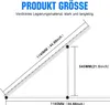4X PV Halterung 114cm Solarmodul Balkonkraftwerk Flachdach Produktbild-Vorschau 2