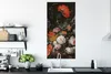 MuchoWow® Poster Stilleben mit Blumen und einer Uhr - Produktbild-Vorschau 3