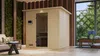 Karibu Sauna Innensauna Mojave Fronteinstieg Ofen 9 kW Produktbild-Vorschau 1