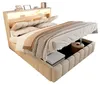 Letto imbottito 140x200 cm con spazio contenitore Anteprima dell’immagine prodotto 9