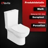 Lavita | WC Kompakt- Poseidon - Weiß - Mit Absenkautomatik Produktbild-Vorschau 4