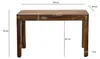 WOHNLING Stół do jadalni z litego drewna Sheesham 120 cm Podgląd zdjęcia produktu 3