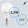 LUMILED LED Lampen E14 P45 2,5W ersetzt (25W Glühlampe) 6 Produktbild-Vorschau 7