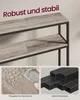 VASAGLE Konsolentisch, schmaler Sofatisch mit 2 Ablagen, 20 Produktbild-Vorschau 6