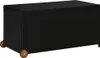 vidaXL Garten-Auflagenbox Schwarz 120x65x61 cm Poly Rattan Produktbild-Vorschau 8