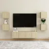 vidaXL Szafki wiszące pod TV 2 szt. dąb sonoma 30,5x30x30 Podgląd zdjęcia produktu 14