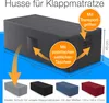 ELONEO Husse für Klappmatratze 160x195x15 cm, mit Produktbild-Vorschau 3