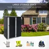 Domek ogrodowy OUTSUNNY 845-328V01GY - B Podgląd zdjęcia produktu 8