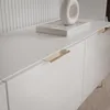 Idohome TV-Lowboard Angel 300 cm Weiß Hochglanz–TV-Schrank, Produktbild-Vorschau 3