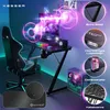 KESSER® Gaming Tisch LED | Z-Form Gamer Schreibtisch | Produktbild-Vorschau 2