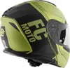 FC-Moto Novo Circuit Klapphelm, grün/schwarz, S  (55/56) Produktbild-Vorschau 3