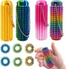 10 Stück Skills Set mit 4 Stachelball, 6 Massage Ring für Produktbild-Vorschau 1