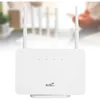 A white 4G/5G WiFi router with two antennas is shown against a blurred background. Náhled obrázku produktu