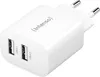 Intenso Power Adapter W24AA weiß 2x USB-A 24W Produktbild-Vorschau 1