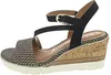 Tamaris Sandalette Schwarz Combi Textil Größe: 37 Normal Produktbild-Vorschau 19