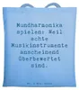 Mr. & Mrs. Panda Stoffbeutel Spruch Mundharmonika Freude - Produktbild-Vorschau 1