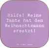 Mr. & Mrs. Panda Holzuntersetzer Spruch Tante Weihnachten - Produktbild-Vorschau 1
