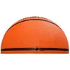 A close-up, side view of a basketball. Voir les images du produit