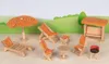 Mobili da giardino per la casa delle bambole Anteprima dell’immagine prodotto 2