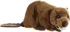 Biber Kuscheltier braun liegend 40 cm Produktbild-Vorschau 1