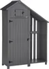 Outsunny Gartenschrank Holz Geräteschuppen Geräteschrank Produktbild-Vorschau 1