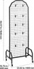 VEVOR Gitterwandpaneele Gitterwand 60 x 164 cm 2 Stk. Produktbild-Vorschau 8
