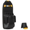 A tool pouch and a small black and yellow accessory are displayed against a white background. Podgląd zdjęcia produktu