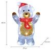 Figurine Lumineuse Ours Polaire de Noël – Décoration LED en Voir les images du produit 4