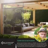 KESSER® Klemmmarkise Senkrechtmarkise außen Ausziehbar & Produktbild-Vorschau 5