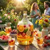 lilawelt24 6 x 5L Glasballon (Gallone) mit Schutzkorb, Produktbild-Vorschau 2