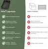 A marketing image comparing a HaGa Lagerkiste with other products, highlighting its features with checkmarks and listing disadvantages of other products with crosses. Produktbild-Vorschau