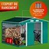 GARDEBRUK Abri de jardin métal XXL vert Voir les images du produit 2