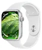 Apple Watch 8 4G 45mm Edelst. silber/Sport weiß Produktbild-Vorschau 5