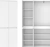 Vicco Kleiderschrank Claus, 111 x 191.5 cm mit 6 Türen, Produktbild-Vorschau 5