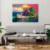 Bilder auf glas - Abstraktion modern - 100x70cm - Produktbild-Vorschau 6