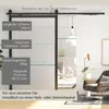 Sada kování pro posuvné dveře HOMCOM 244 cm – kompletní Náhled obrázku produktu 5
