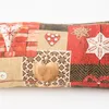 Zugluftstopper Winter Herzen braun rot div Größen von Produktbild-Vorschau 2