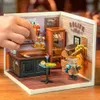 puzzle 3D, DIY Leisurely Cheers Bar Mini-House, plastique, Voir les images du produit 5
