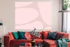 MuchoWow® Poster Rosa - Geometrische Formen - Abstrakt Produktbild-Vorschau 2