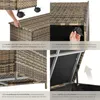 tectake® Auflagenbox Kuusamo 116 x 54 x 64 cm Produktbild-Vorschau 4