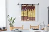 MuchoWow® Wandteppich Wandbehang Hawaii - Jahrgang - Palme Produktbild-Vorschau 2