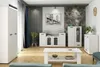 Kommode Vitrine 160 cm Futura F3 weiß Produktbild-Vorschau 3