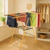Relaxdays Wäscheständer, klappbar, 2 Ebenen, HBT: 100 x 148 Produktbild-Vorschau 3