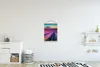 MuchoWow® Textilposter Lavendel - Berg - Blumen 60x80 cm Produktbild-Vorschau 2